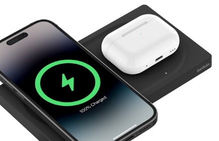 贝尔金推出全新二合一MagSafe无线充电板适用于您的iPhone和AirPods