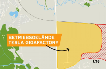 特斯拉希望通过购买新土地将GigaBerlin扩大33%